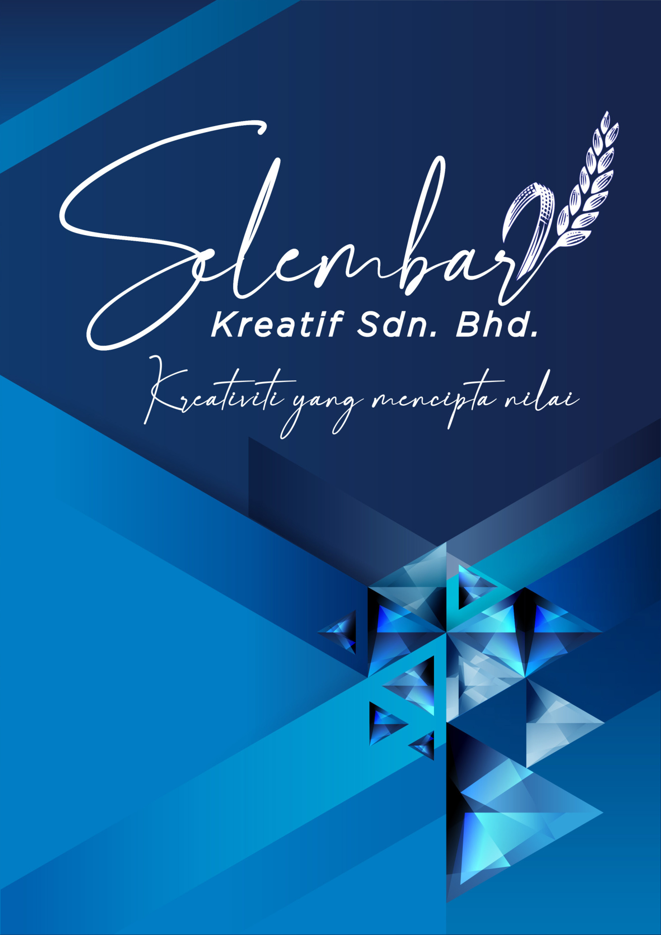 Selembar Creative logo and brand identity